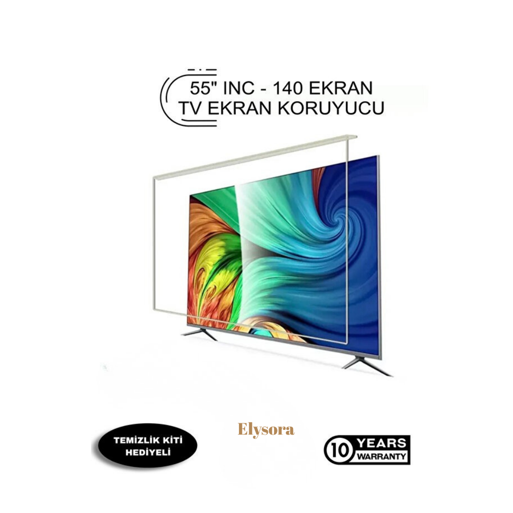 Elysora™ Premium Akrilik TV Ekran Koruyucu