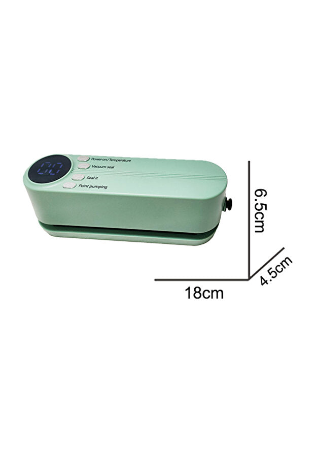 Elysora Dijital Ekranlı Vakum Makinesi – Gıda Saklama ve Paketleme Cihazı