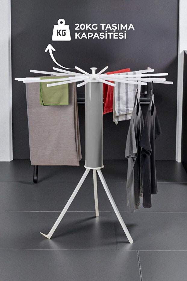 Katlanabilir Ahtapot Kurutmalık — Yer Kaplamayan Pratik Çamaşır Askılığı