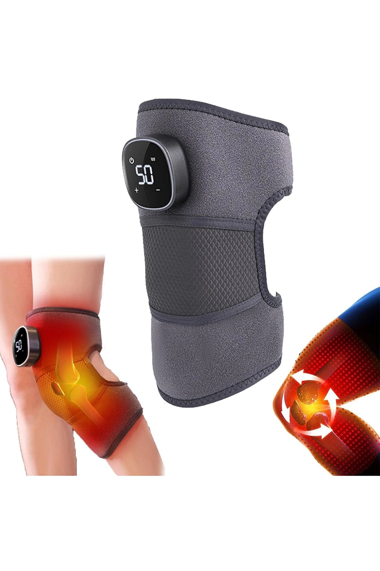 Yeni nesil şarjlı termal kızıl ötesi ısıtma sistemli diz kol omuz ısıtmalı masaj aleti