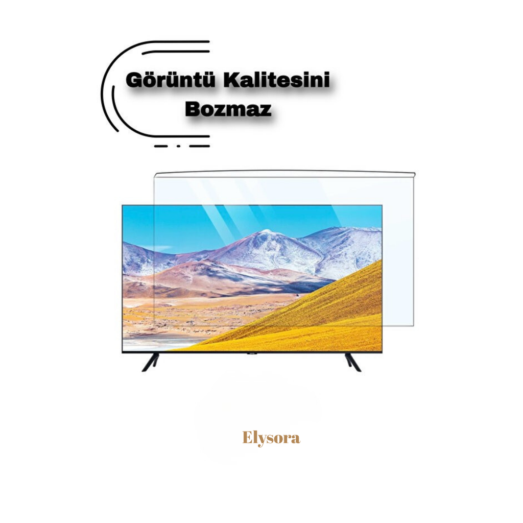 Elysora™ Premium Akrilik TV Ekran Koruyucu