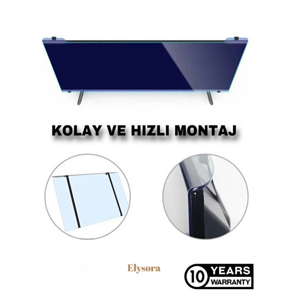 Elysora™ Premium Akrilik TV Ekran Koruyucu