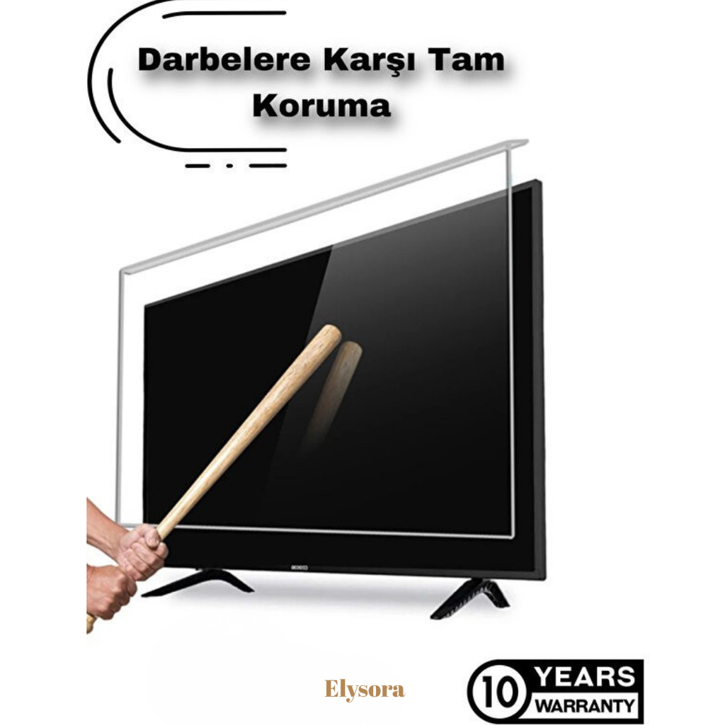 Elysora™ Premium Akrilik TV Ekran Koruyucu