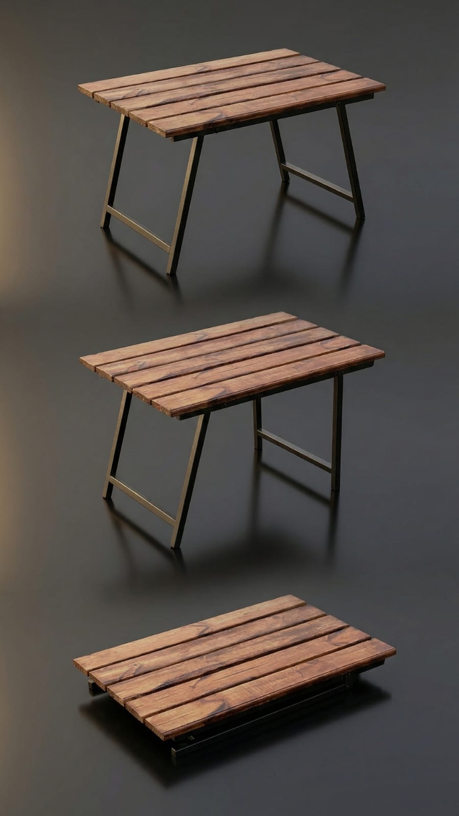 Katlanabilir Kamp Mangalı Seti — Mangal & Ocak Bir Arada + Katlanabilir Masa Hediyeli