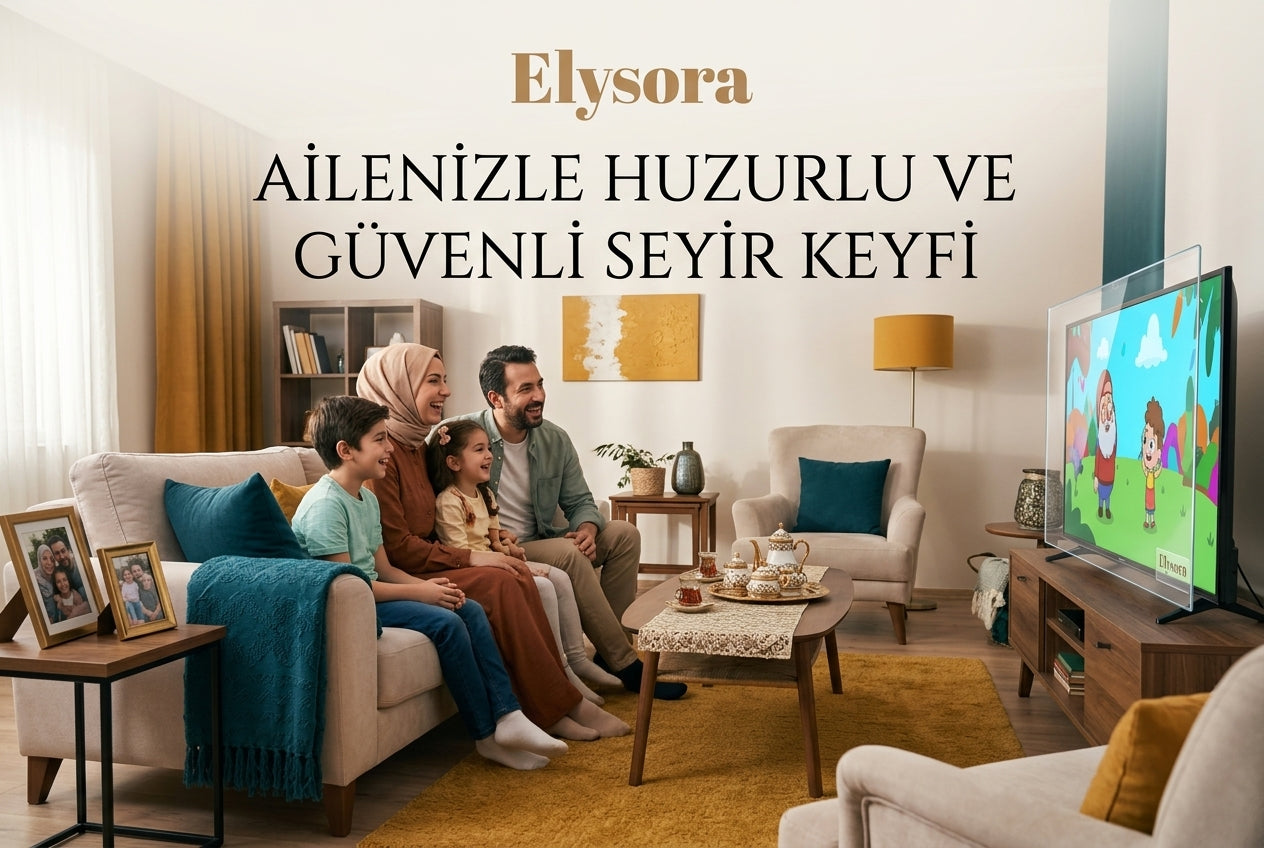 Elysora™ Premium Akrilik TV Ekran Koruyucu